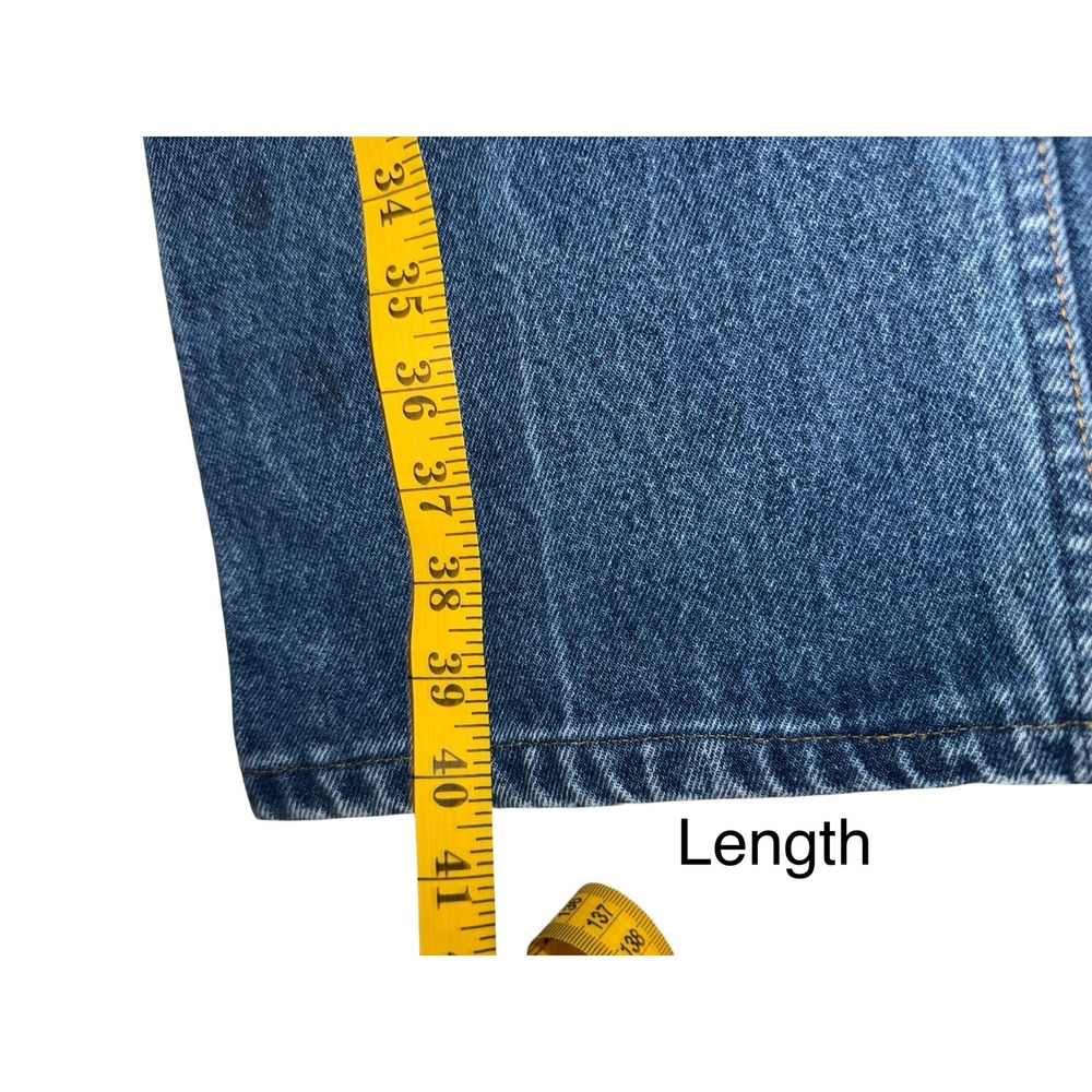 Vintage 90s Levi's 517 Orange Tab Jeans 40x32 Made in USA Bootcut Retro - Picture 8 of 9